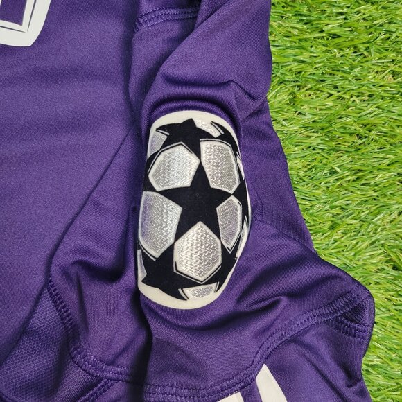 Cristiano Ronaldo Real Madrid 2010 2011 UEFA Third Soccer Jersey Shirt L - Picture 5 of 9